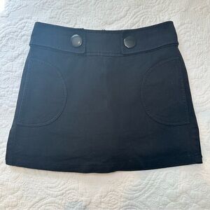 Boston Proper Black Mini Skirt. Size: 4.